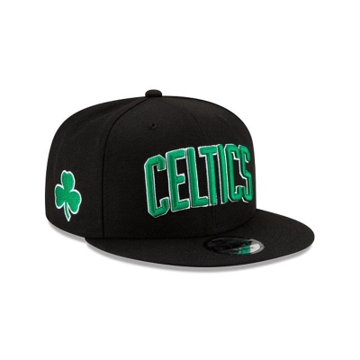 Sapca New Era Boston Celtics NBA Statement Edition 9FIFTY Snapback - Negrii